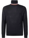 Paul Smith Wool Turtle-neck Sweater In Black