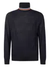 Paul Smith Wool Turtle-neck Sweater In Black