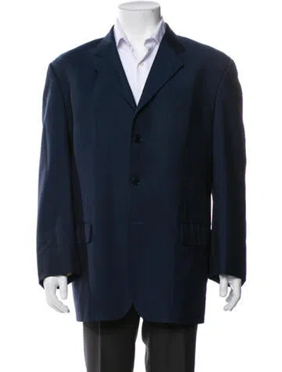 Pre-owned Paul Smith Wool Two-piece Blazer In Blue