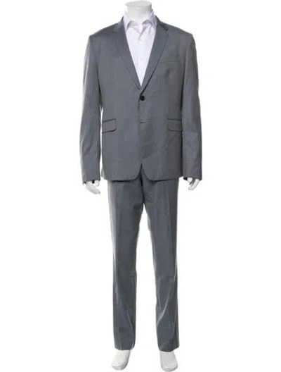 Pre-owned Paul Smith Wool Two-piece Suit In Gray