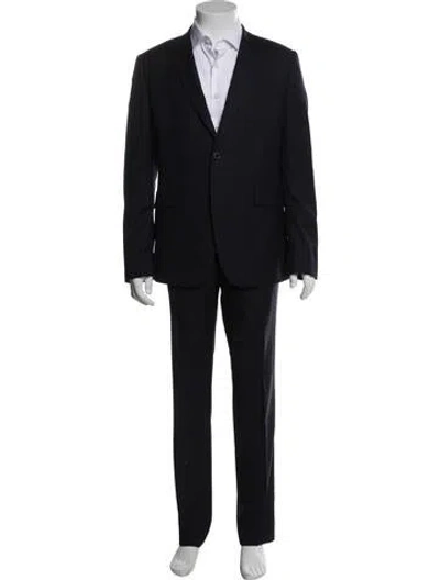 Pre-owned Paul Smith Wool Two-piece Suit Set In Blue