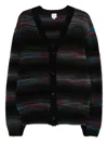 Paul Smith Button Thru Cardigan In Multi