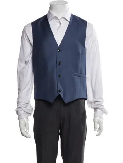 Pre-owned Paul Smith Wool Vest In Blue
