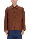 Paul Smith Work Jacket In Brown
