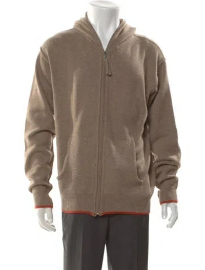Pre-owned Paul Smith X Armand Diradourian Cashmere Hoodie In Neutral