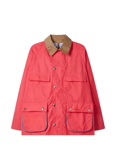 Paul Smith X Barbou Sugarlump Bedale Coat In Red