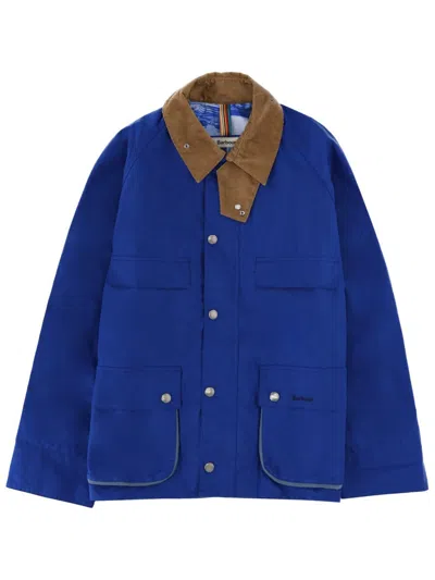 Paul Smith X Barbour Classic Bedale Jacket For Men In Blue