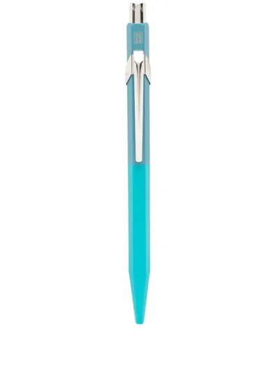 Paul Smith X Caran D'ache Ballpoint Pen In Blue