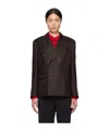 Paul Smith X Commission Lapped Collar Blazer In Black