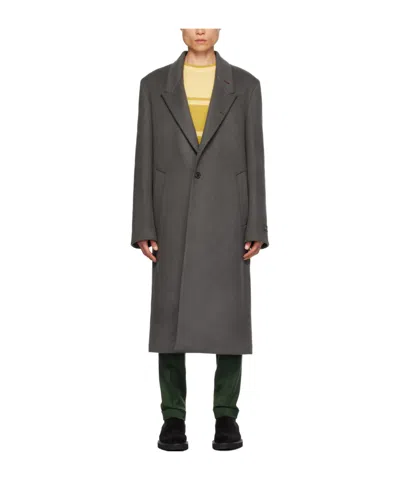 Paul Smith X Commission Lapped Collar Coat In Black