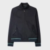 Paul Smith X Oasis - Navy Harrington Jacket Blue In Blue