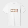 Paul Smith X Oasis - White 'signature Stripe' Logo T-shirt In Neutral