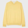 Paul Smith Yellow Organic Cotton Knitted Sweater In Yellow