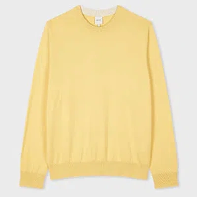 Paul Smith Yellow Organic Cotton Knitted Sweater