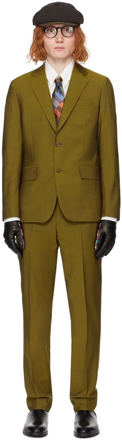 Paul Smith Yellow 'the Brierley' Suit In 13 Yellows