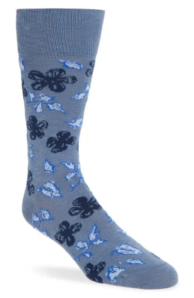 Paul Smith Yucca Dress Socks In Turquoise