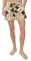 Paul Smith Yukka Swim Shorts Ochre In Ochre