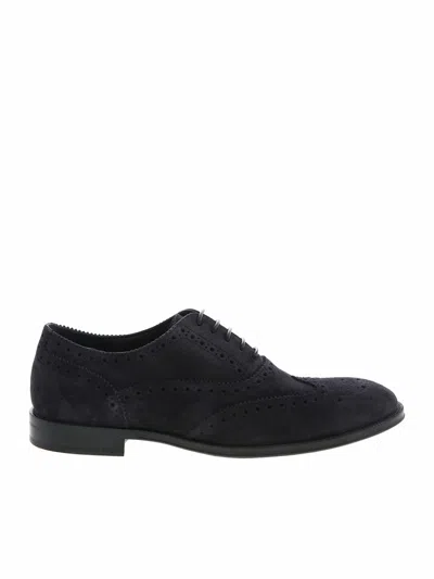 Paul Smith Munro Oxford In Blue In Azul