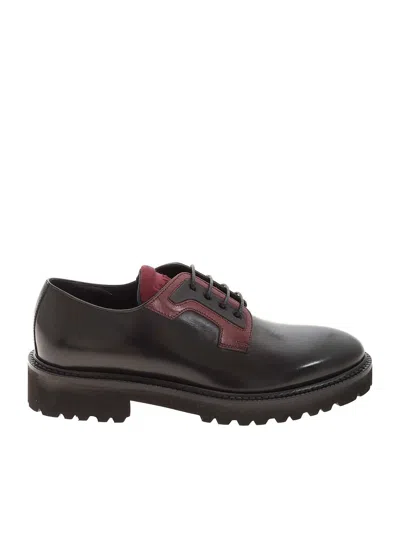 Paul Smith Mac Derby Shoes In Black In Negro