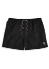 Paul Smith Zebra Motif Swim Shorts With Drawstring Waistband