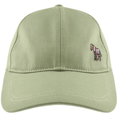 Paul Smith Zebra Baseball Cap Green