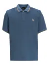 Paul Smith Poloshirt Mit Zebra-logo In Blue