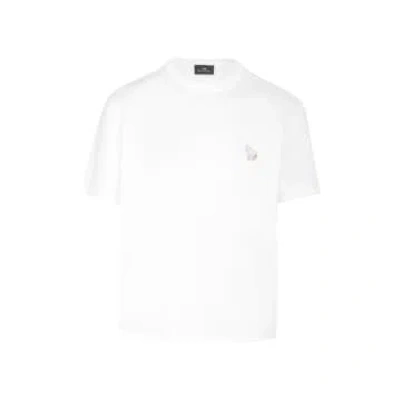 Paul Smith Zebra Outline T-shirt Col: 01 White, Size: Xl