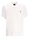 Paul Smith Poloshirt Mit Zebra-patch In White