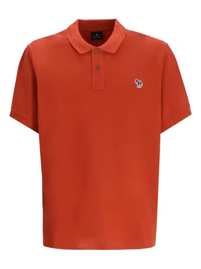 Paul Smith Poloshirt Mit Zebra-patch