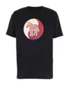 Paul Smith Zebra-print Short-sleeve T-shirt In Black