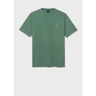 Paul Smith Zebra Regular Fit T-shirt Col: 33c Emerald Green, Size: L