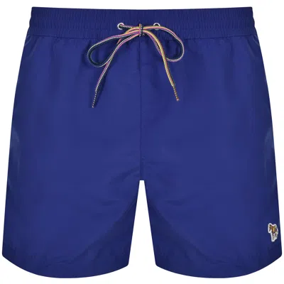Paul Smith Zebra Swim Shorts Blue