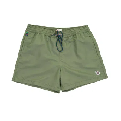 Paul Smith Zebra Swim Shorts Military Green