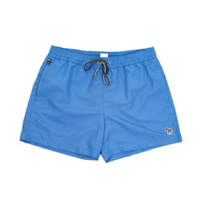Paul Smith Zebra Swim Shorts Petrol Blue