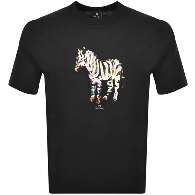 Paul Smith Zebra T Shirt Navy Blue