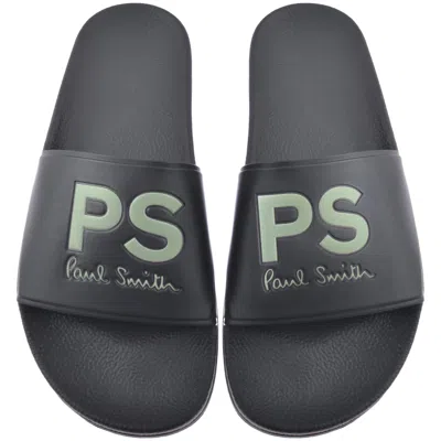 Paul Smith Zed Sliders Navy In Blue