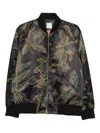 Paul Smith Zip-fastening Bomber Jacket In Black