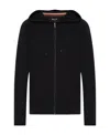 Paul Smith Signature Stripes Cotton Hoodie In Black