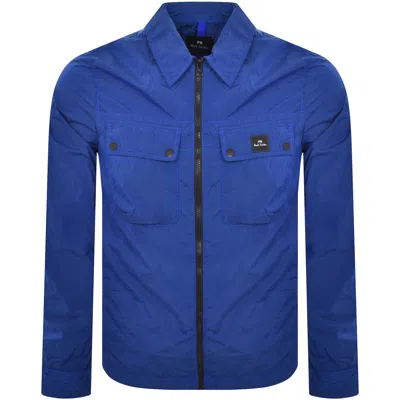 Paul Smith Zipped Front Jacket Blue