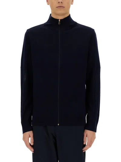 PAUL SMITH ZIPPERED CARDIGAN