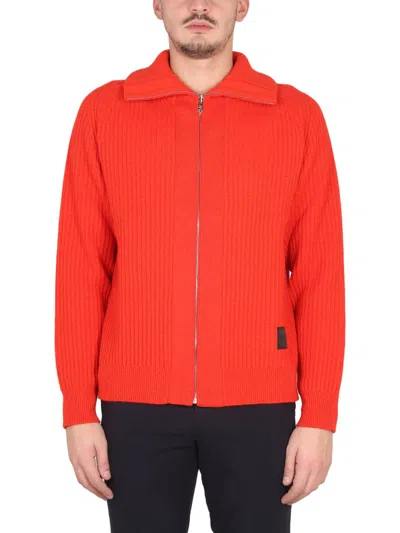 PAUL SMITH ZIPPERED CARDIGAN