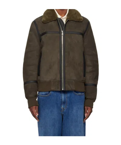 Paul Smith Zippered Casual Jacket In Black