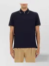 Paul Smith Cotton Polo Shirt With Zipper