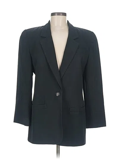 Pre-owned Paul Stanley Wool Blazer Jacket In Black