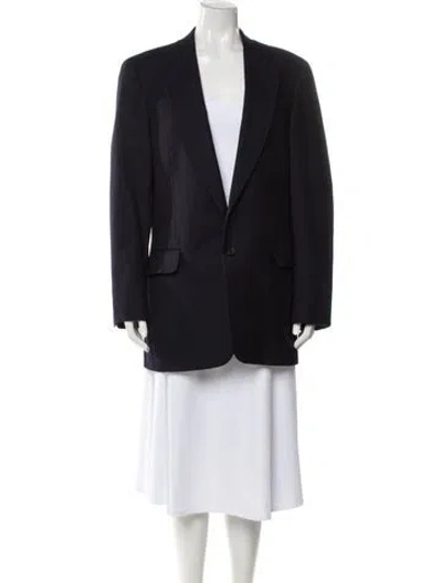 Pre-owned Paul Stuart Blazer In Blue