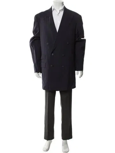 Pre-owned Paul Stuart Blazer In Blue