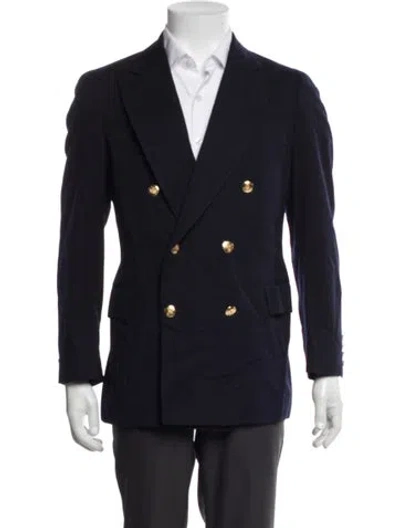 Pre-owned Paul Stuart Blazer In Blue