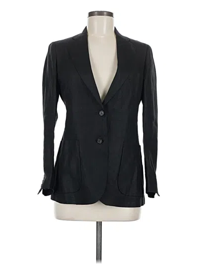 Pre-owned Paul Stuart Blazer Jacket In Black