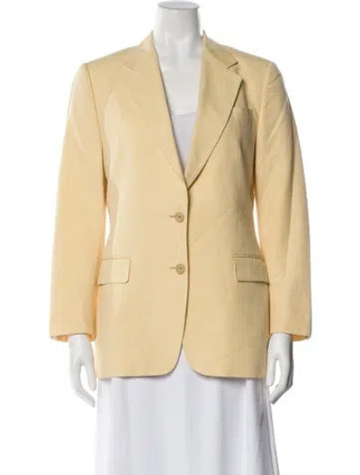 Pre-owned Paul Stuart Blazer In Yellow