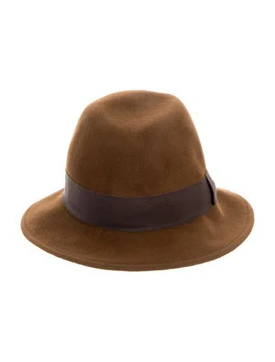 Pre-owned Paul Stuart Brown Fedora
